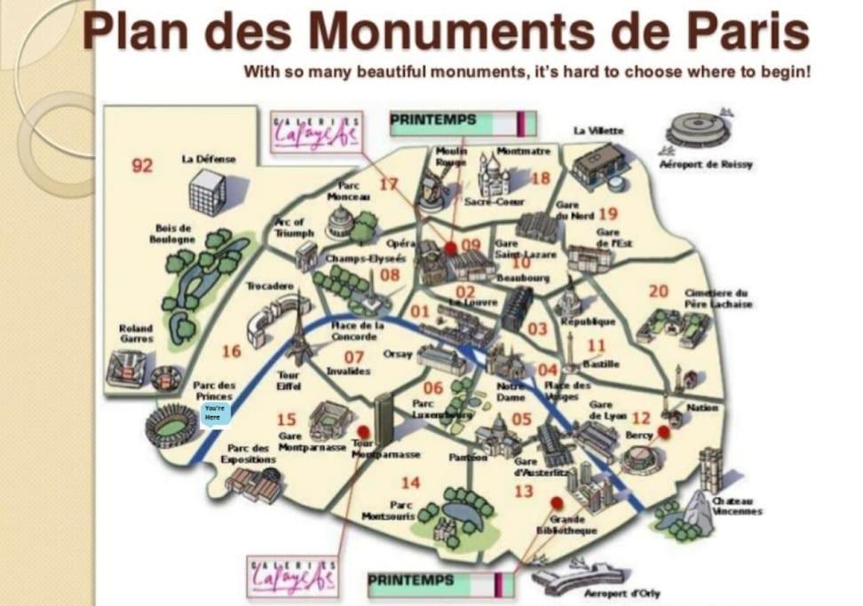 Suite Paris, Tour Eiffel, Champs Elysees Екстер'єр фото